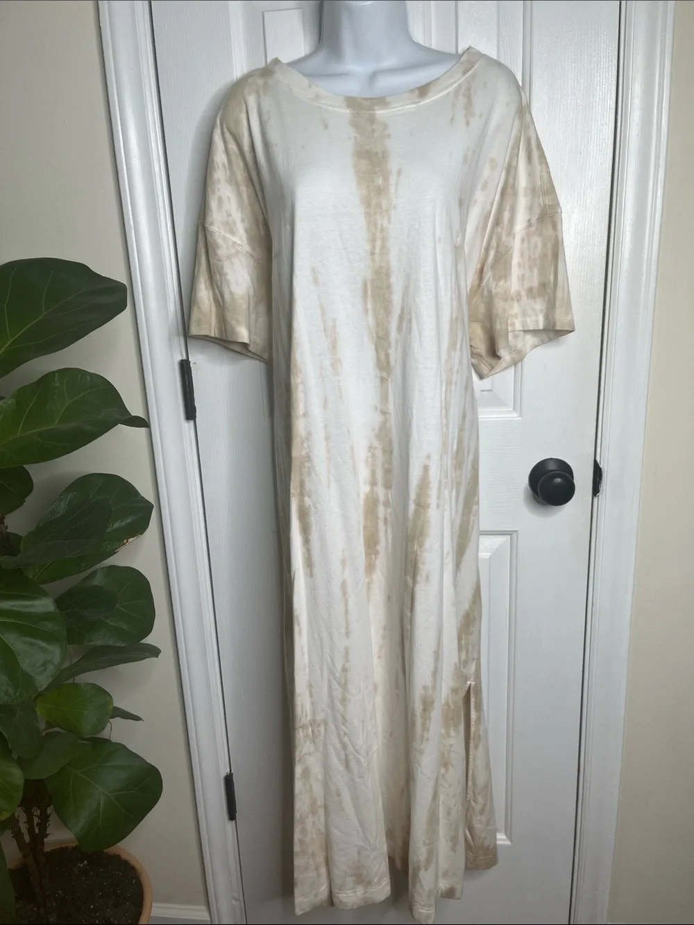 Old Navy Tie Dye Maxi T-Shirt Dress NWT Size XXL